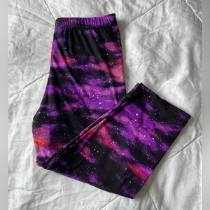 Galaxy Print Leggings for Women